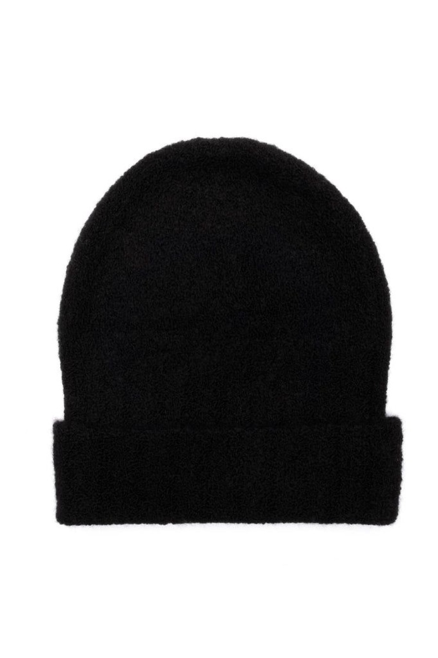 Women Naadam Hats | Naadam Boucle Beanie Black