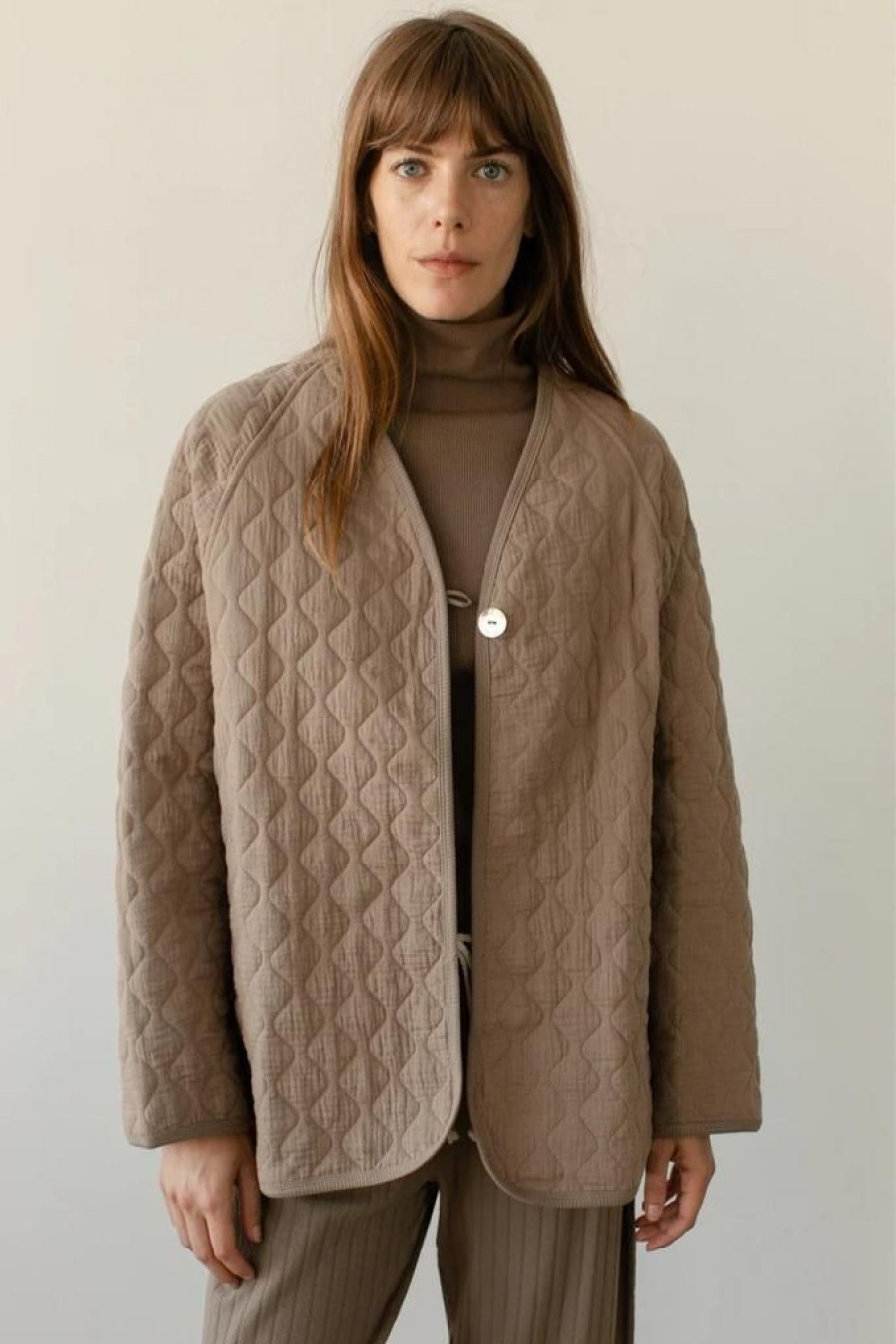 Women Donni Outerwear | Donni Quilted Jacket