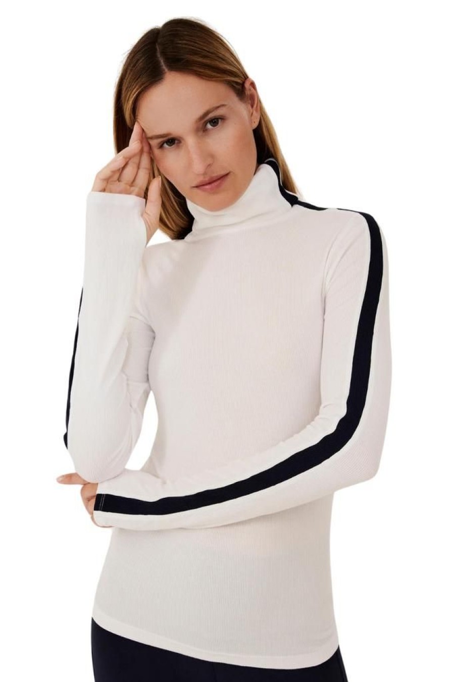 Women Splits59 Casual | Splits59 Jackson Rib Full Length Turtleneck