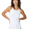 Props Stateside | Stateside 2X1 Rib Racerback Tank White