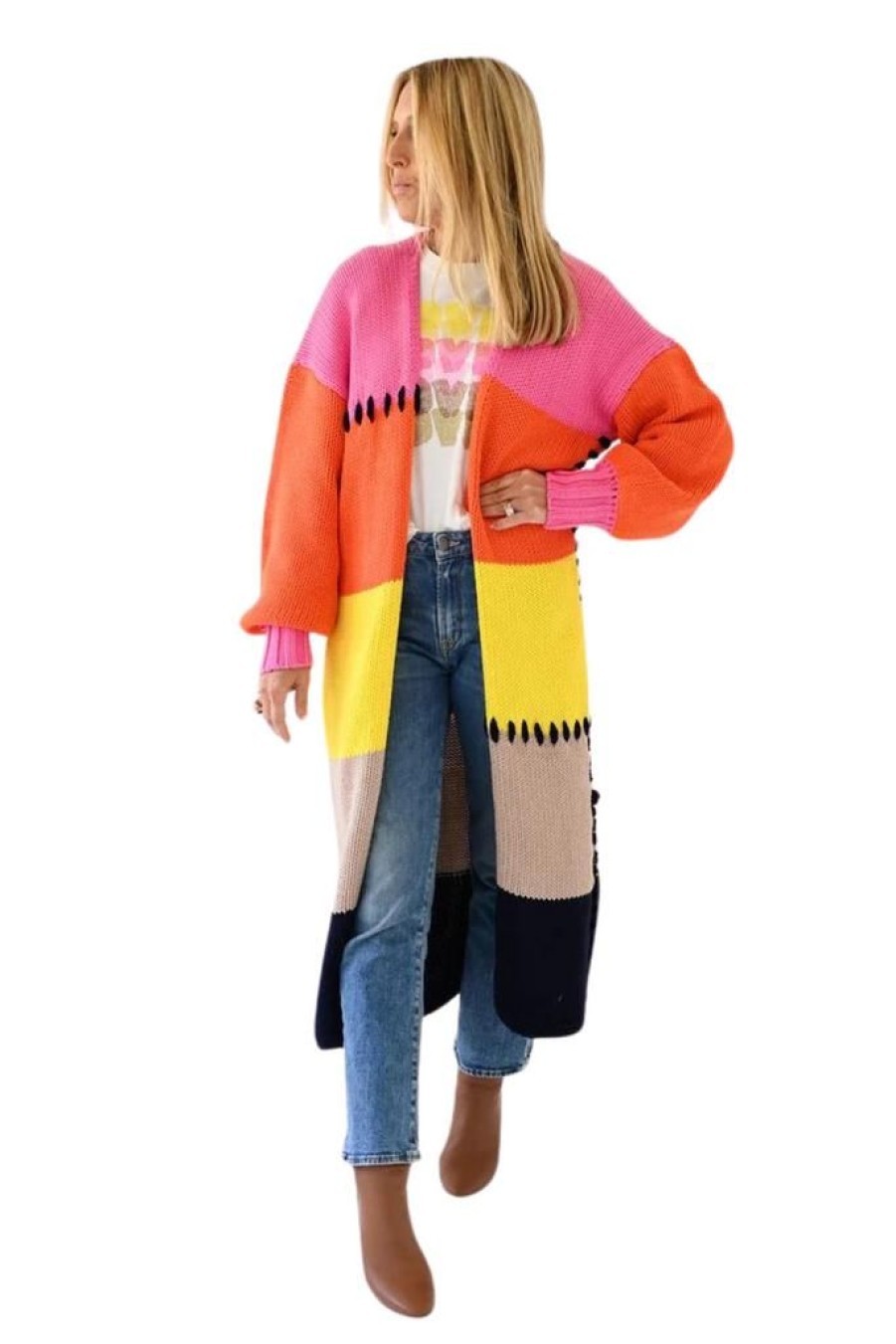 Props Kerri Rosenthal | Kerri Rosenthal Alaina Duster Cabin Stripe