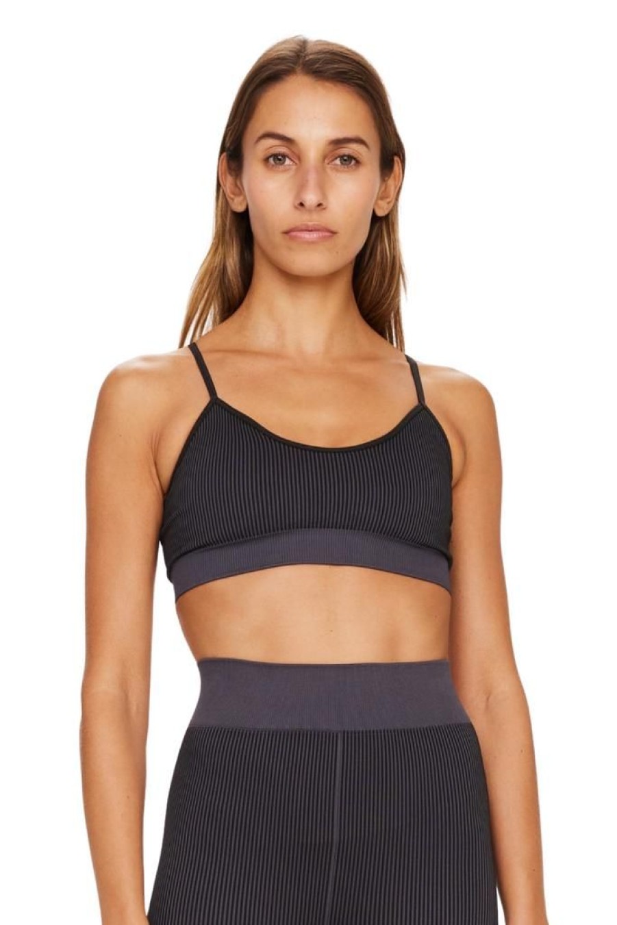 Women The Upside Sports Bras | The Upside Sports Ribbed Seamless Zahra Bra