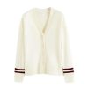 Women Chinti & Parker Sweaters | Chinti & Parker Varsity Cardigan