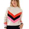 Women Kerri Rosenthal Tops | Kerri Rosenthal Cabin Sweater Chevron