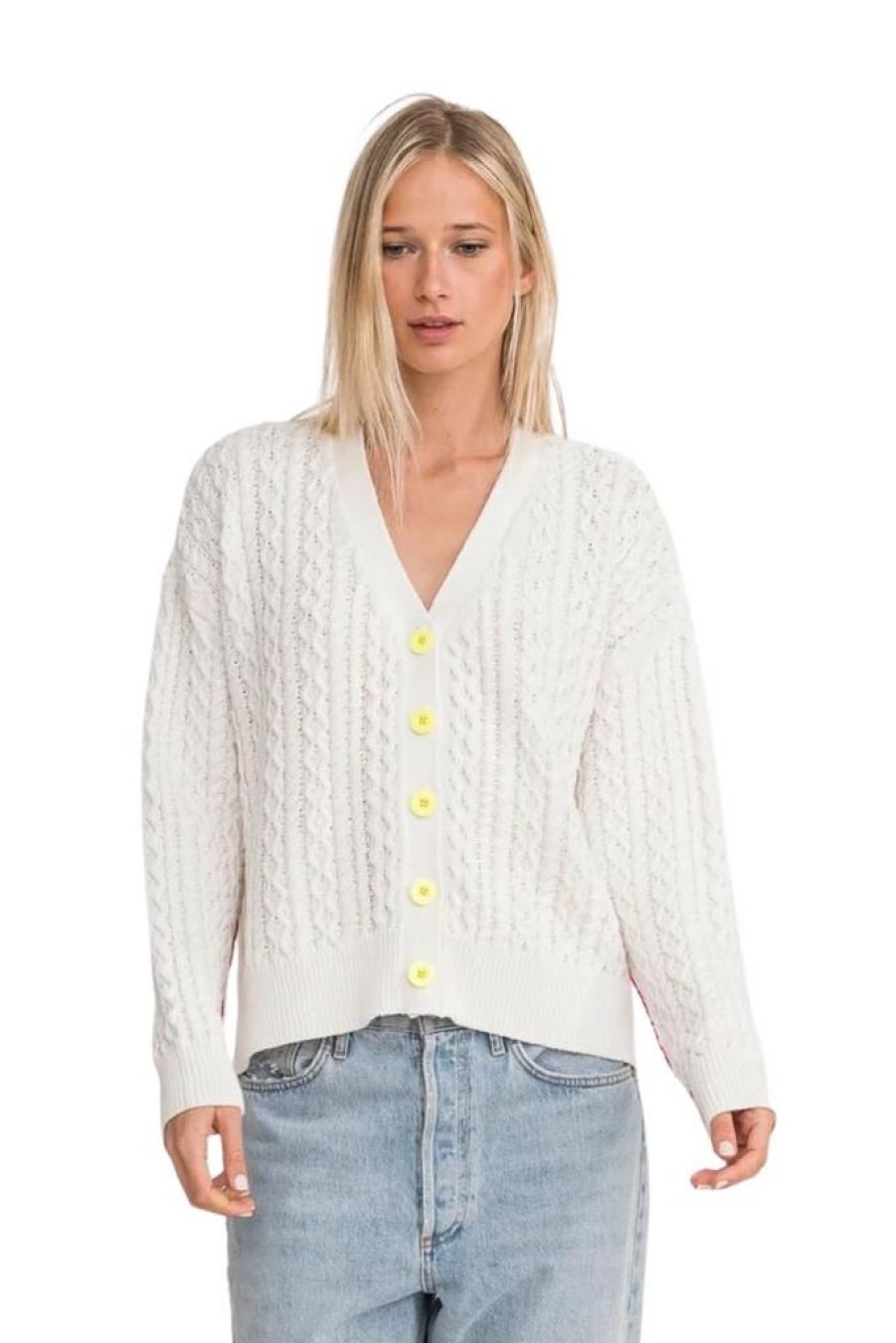 Women Kerri Rosenthal Sweaters | Kerri Rosenthal Suzanne Cardigan Just Add Love