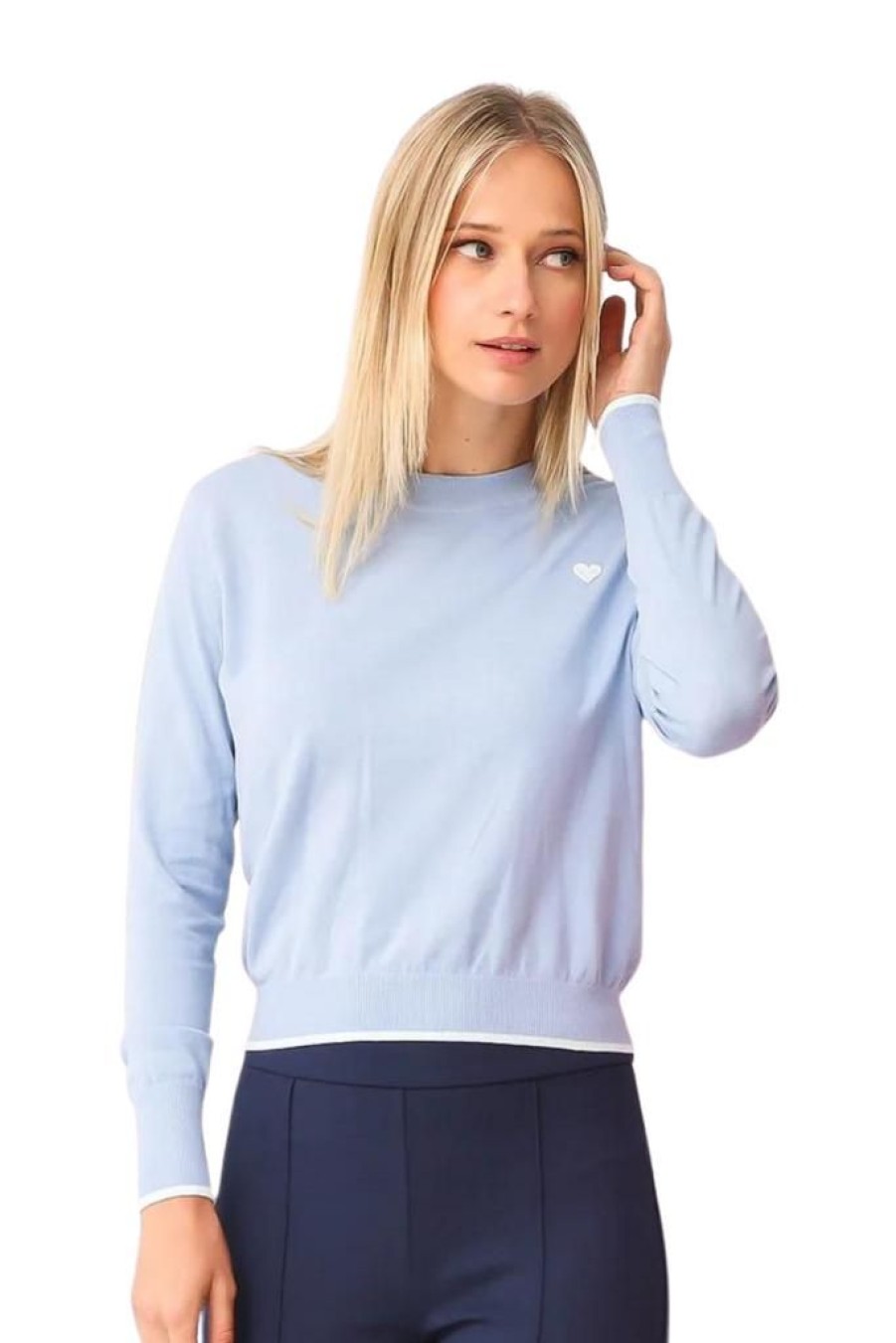 Women Kerri Rosenthal Casual | Kerri Rosenthal Lu Cotton Sweater