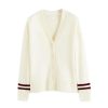 Women Chinti & Parker Casual | Chinti & Parker Varsity Cardigan