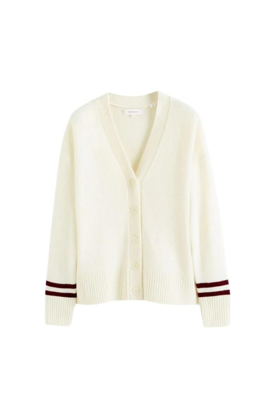 Women Chinti & Parker Casual | Chinti & Parker Varsity Cardigan