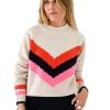 Women Kerri Rosenthal Casual | Kerri Rosenthal Cabin Sweater Chevron