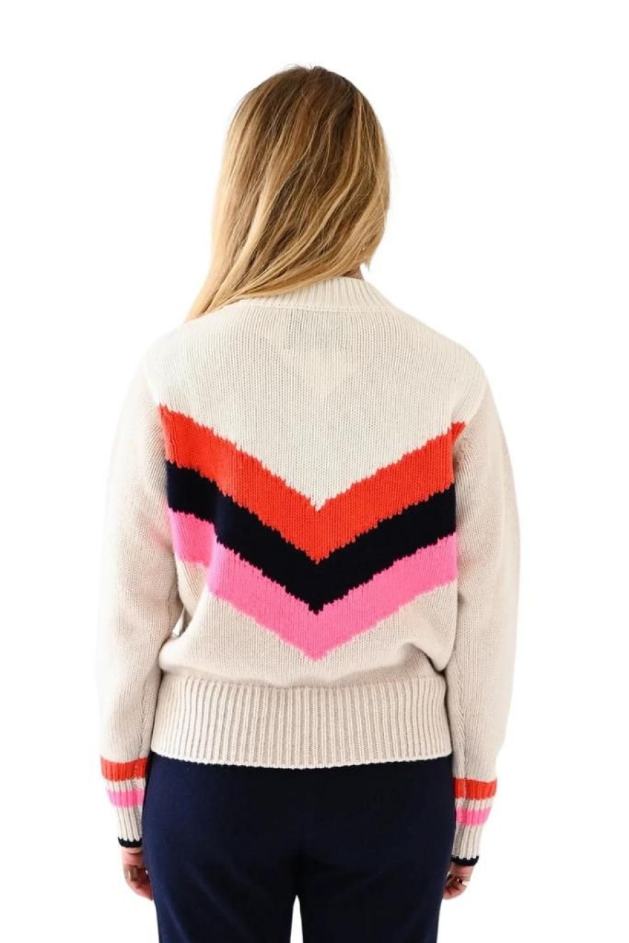 Women Kerri Rosenthal Casual | Kerri Rosenthal Cabin Sweater Chevron