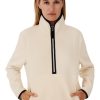 Women Splits59 Sweatshirts | Splits59 Libby Sherpa Half Zip