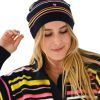 Women Kerri Rosenthal Hats | Kerri Rosenthal Beanie Hat Edited Stripe