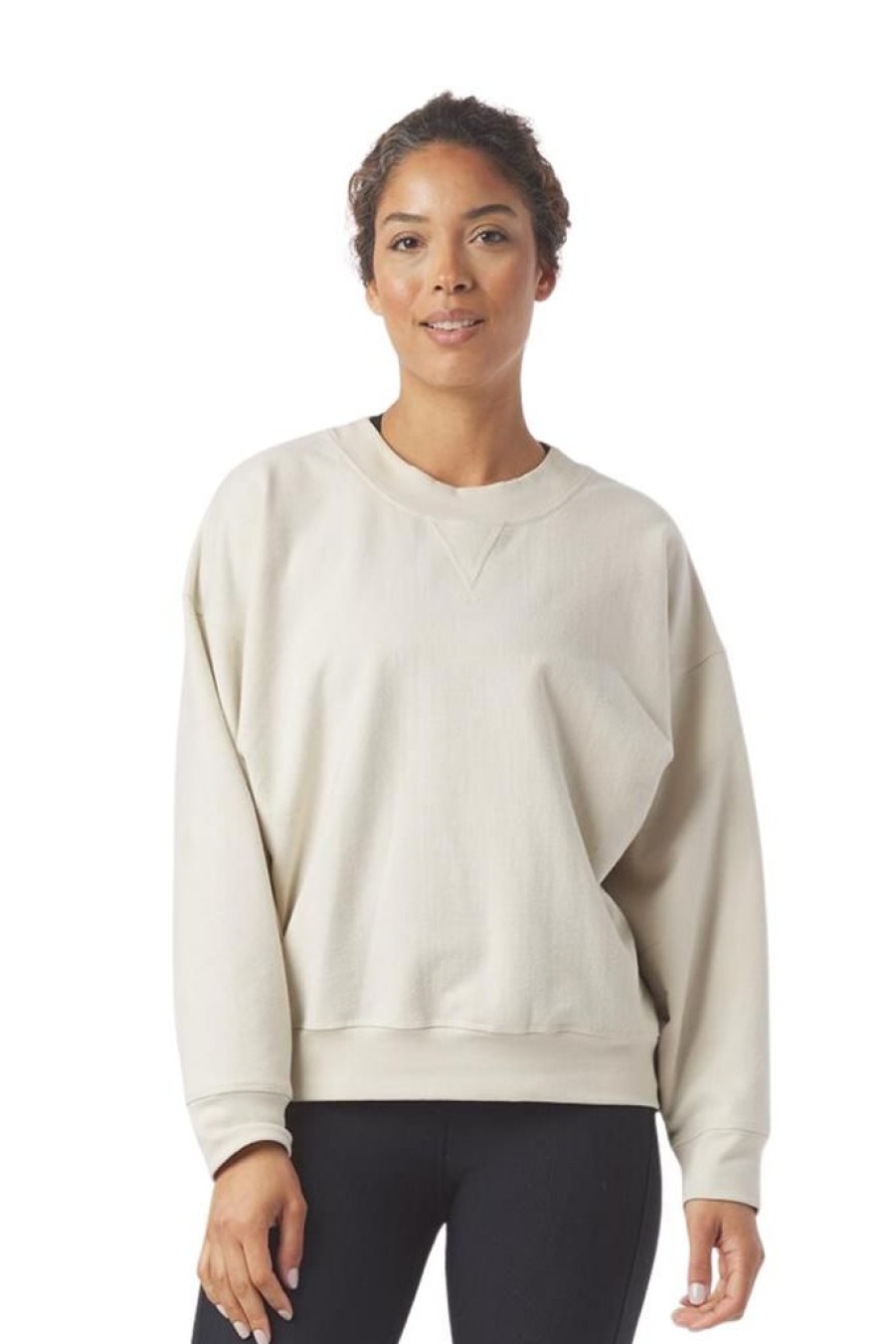 Women Glyder Sweatshirts | Glyder Vintage Oversized Crew