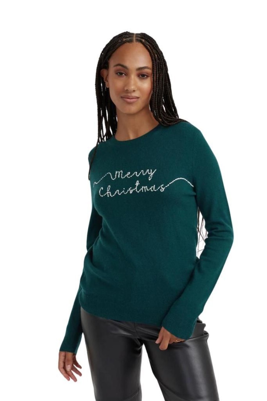 Women Chinti & Parker Casual | Chinti & Parker Merry Christmas Sweater