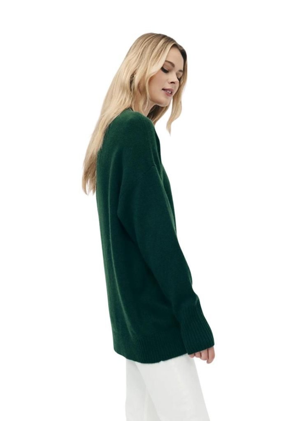 Women Naadam Tops | Naadam Luxe Cashmere Oversized Crewneck Sweater