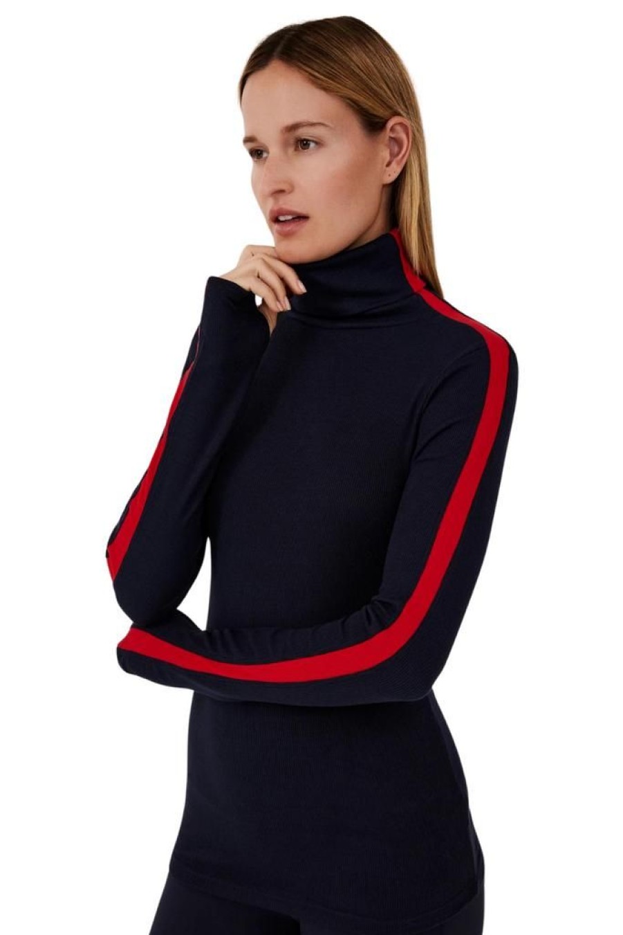 Women Splits59 Tops | Splits59 Jackson Rib Full Length Turtleneck