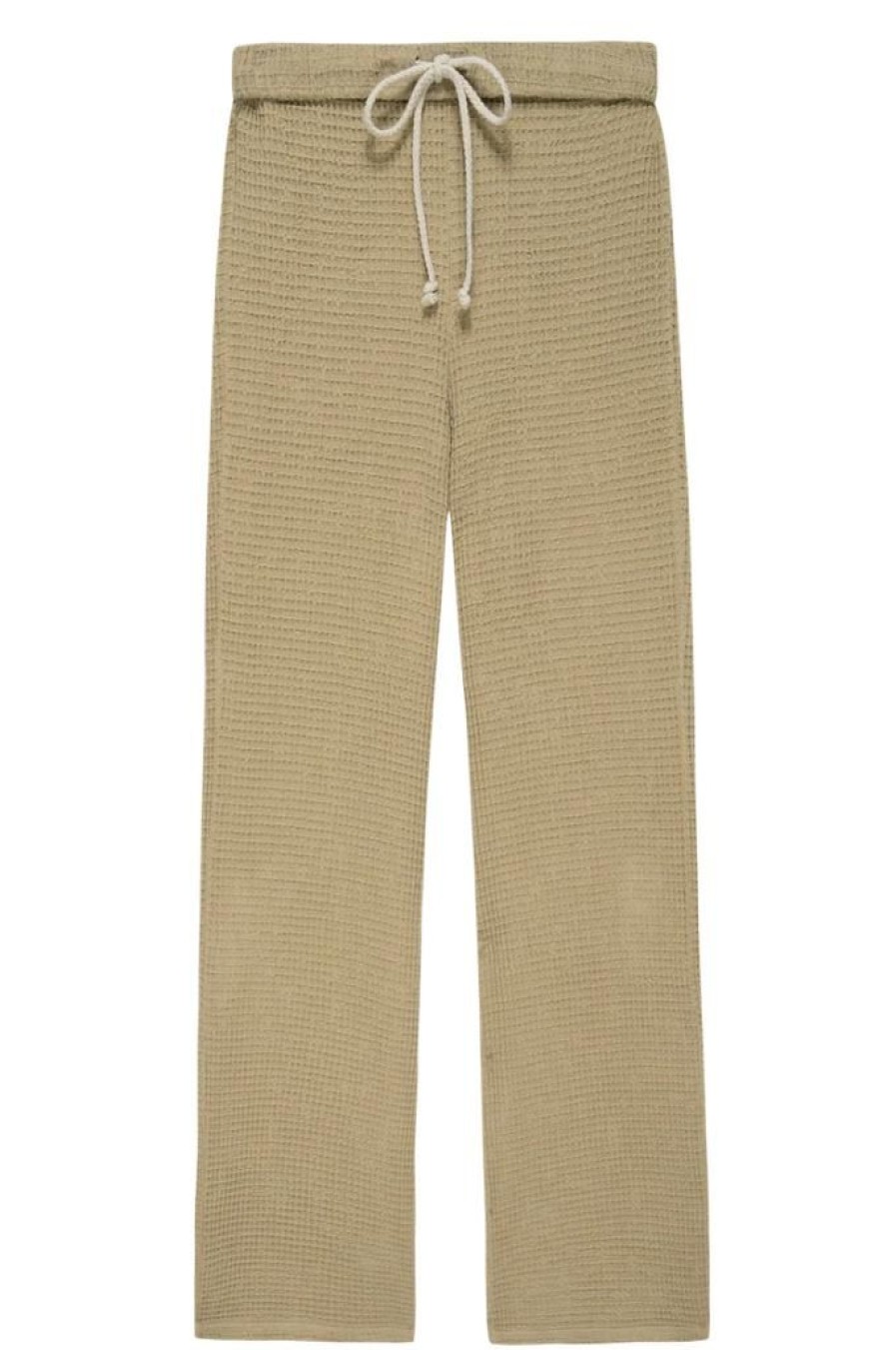 Women Donni Bottoms | Donni Waffle Roll Pant