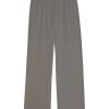 Women Donni Bottoms | Donni Scallop Cropped Simple Pant