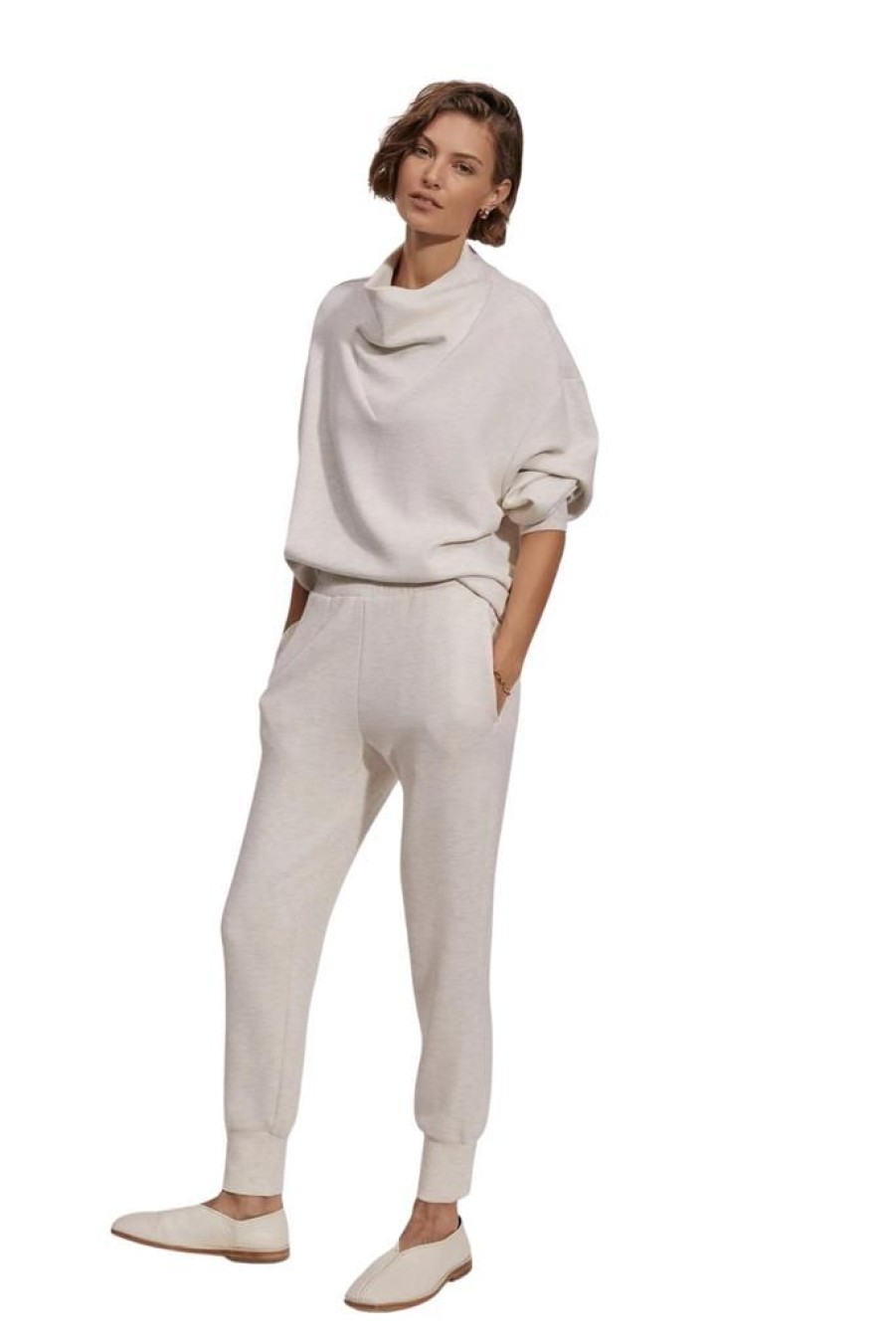 Women Varley Bottoms | Varley The Slim Cuff Pant 25