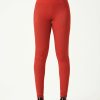 Women Lanston Sport Leggings | Lanston Sport Row High Waisted Legging Red