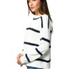 Women Kerri Rosenthal Tops | Kerri Rosenthal Kaia Stripe Sweater