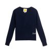 Women Kerri Rosenthal Sweaters | Kerri Rosenthal Patchwork Pullover Indigo