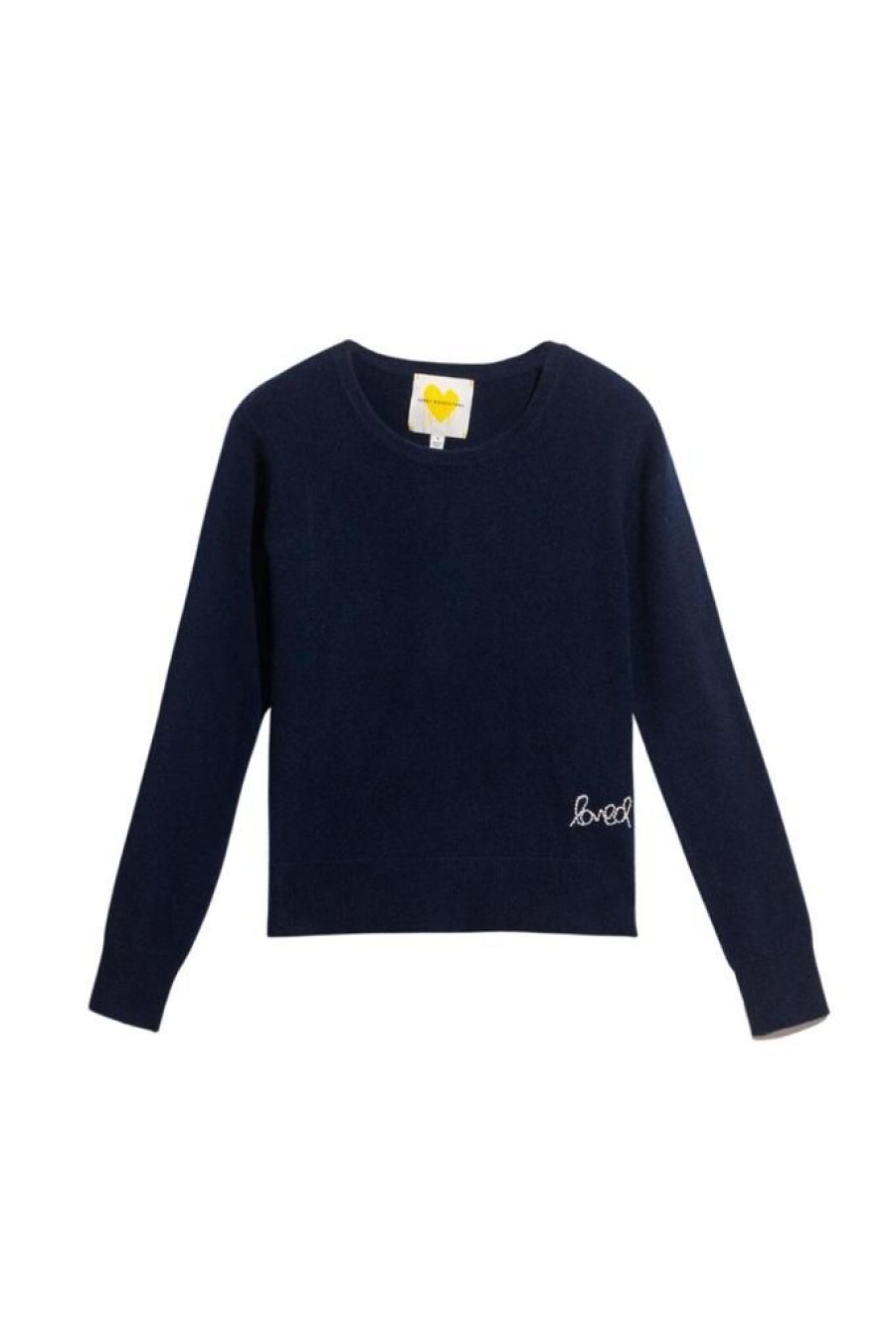 Women Kerri Rosenthal Sweaters | Kerri Rosenthal Patchwork Pullover Indigo