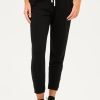 Women Splits59 Casual | Splits59 Reena 7/8 Fleece Sweatpant Black/Off White