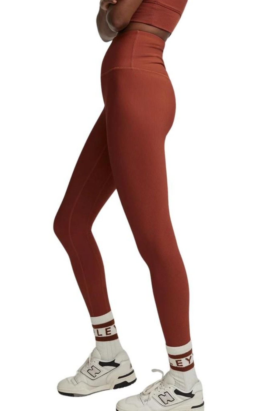 Women Varley Leggings | Varley Lets Move Rib High Legging 25