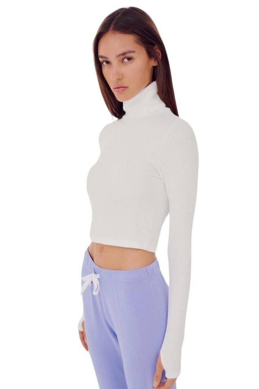 Props Splits59 | Splits59 Jackson Rib Cropped Turtleneck