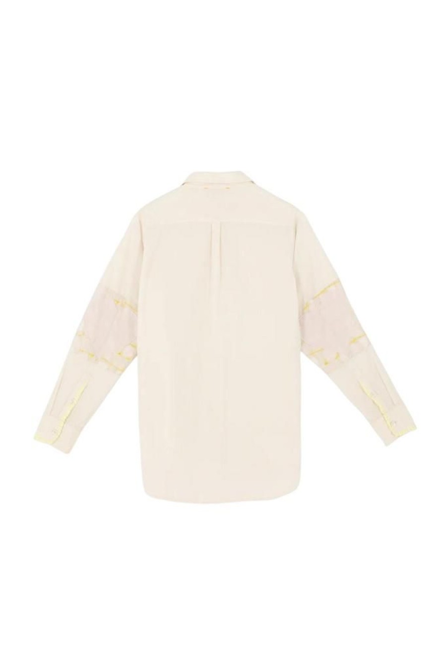 Women Kerri Rosenthal Tops | Kerri Rosenthal Mia Shirt Quilted Patch