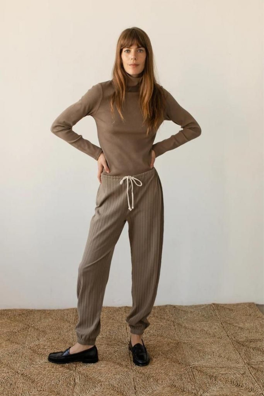 Women Donni Casual | Donni Pointelle Cinch Pant