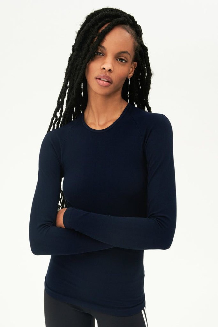 Props Splits59 | Splits59 Loren Seamless L/S Tee Indigo