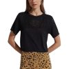 Women Varley Tees | Varley Paden T-Shirt Black