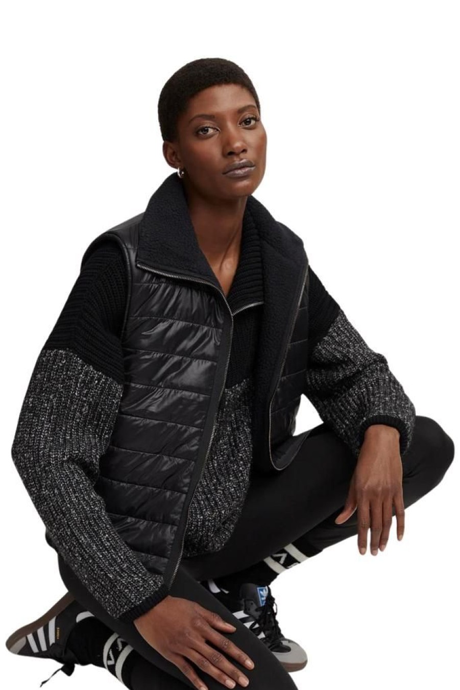 Women Varley Outerwear | Varley Ellis Reversible Quilt Gilet