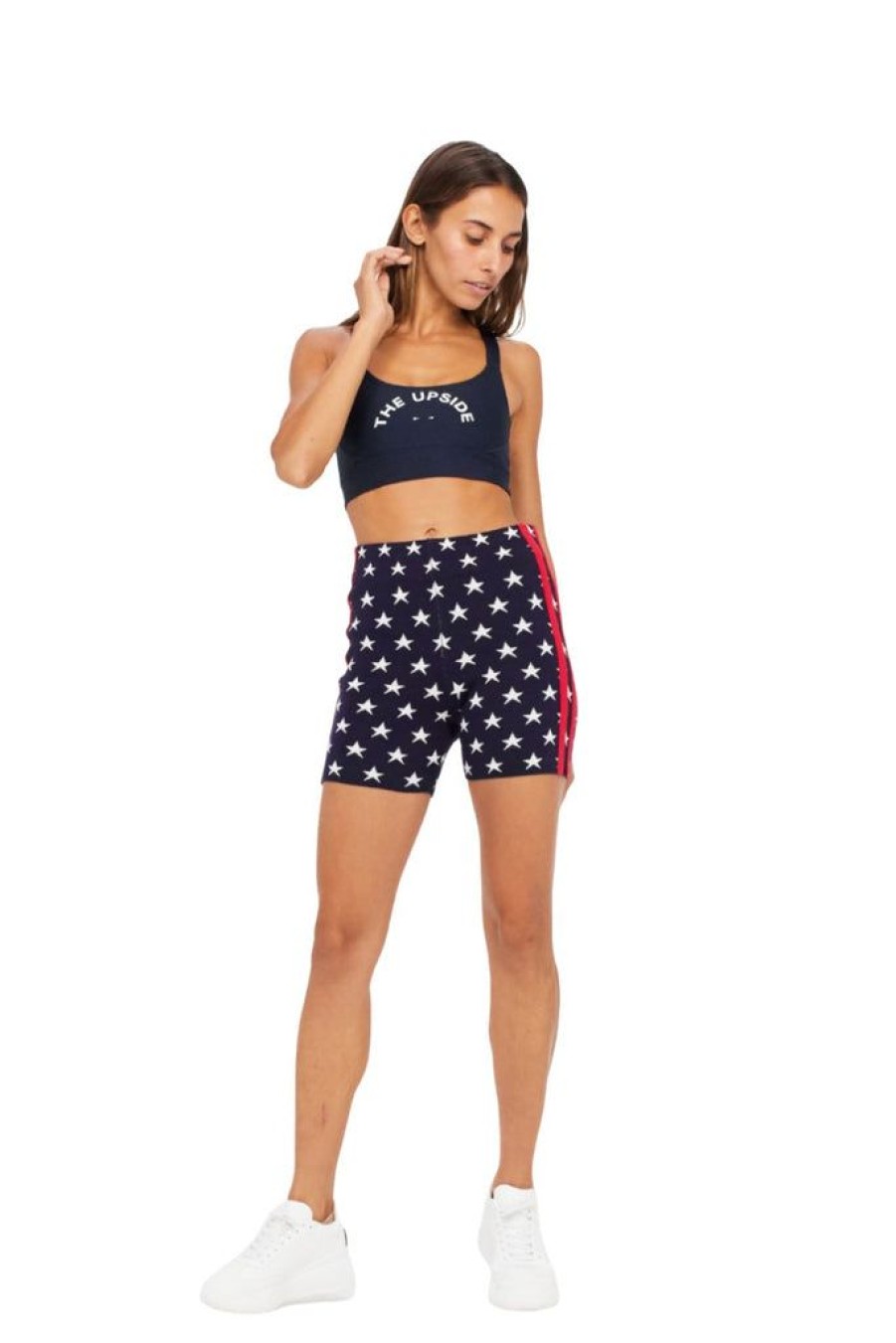 Women The Upside Sports Shorts | The Upside Sports All Stars Pia Short Navy