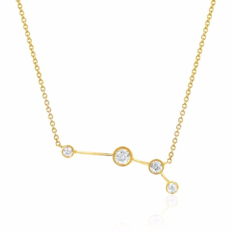 Props Logan Hollowell | Logan Hollowell Aries Diamond Constellation Necklace