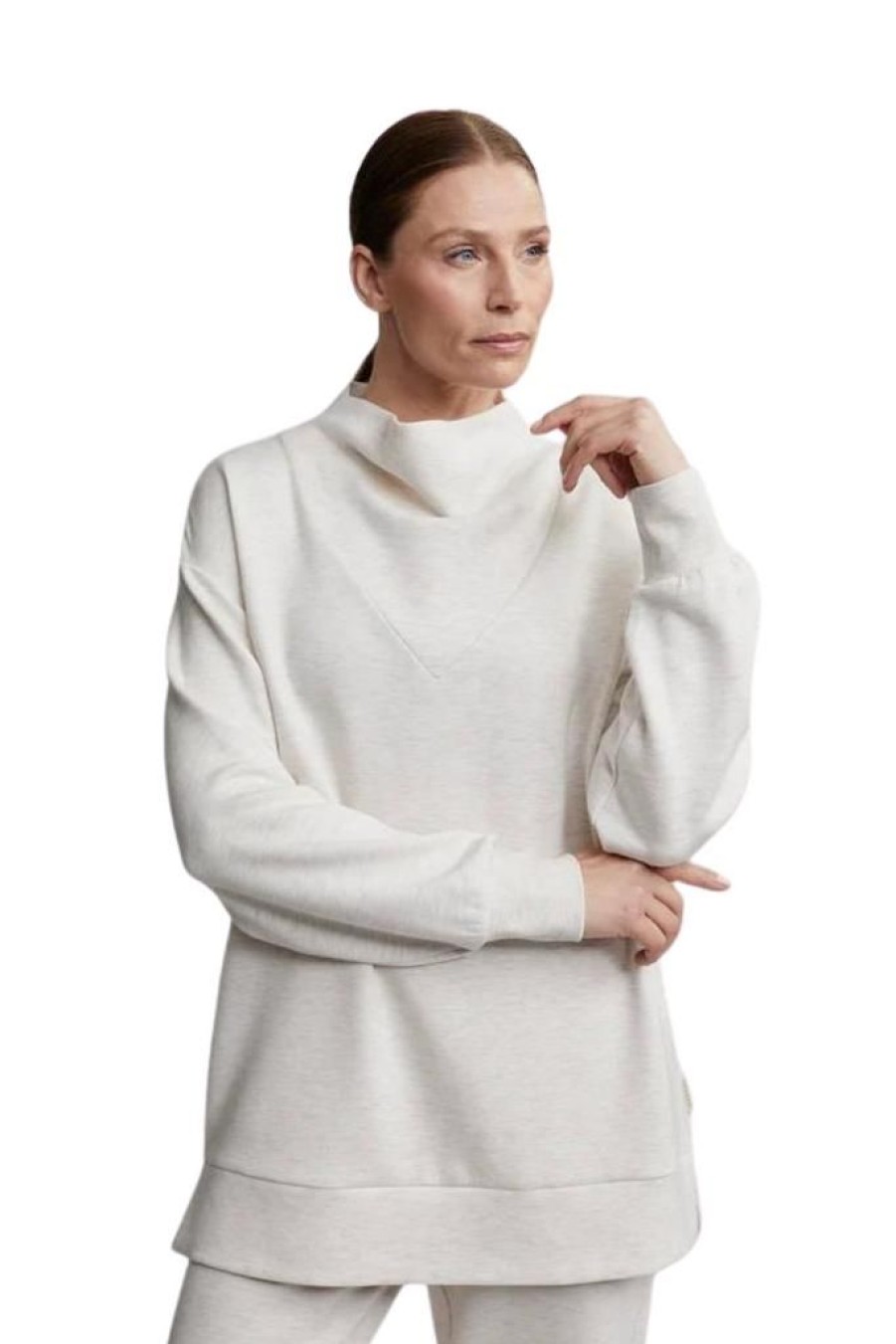 Women Varley Casual | Varley Modena Longline Sweat