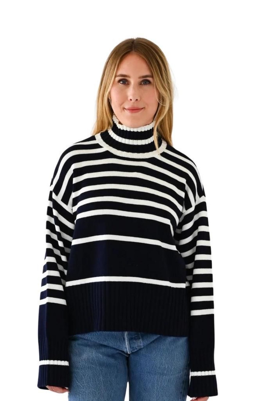 Props Kerri Rosenthal | Kerri Rosenthal Marlow Sweater Stripe On Stripe