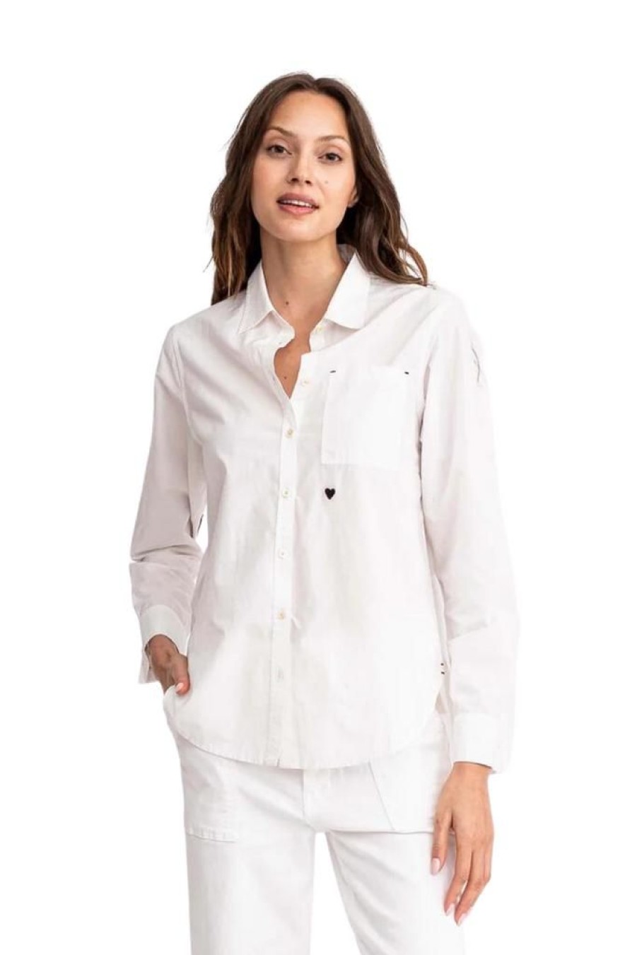 Women Kerri Rosenthal Casual | Kerri Rosenthal Mia Shirt Classic