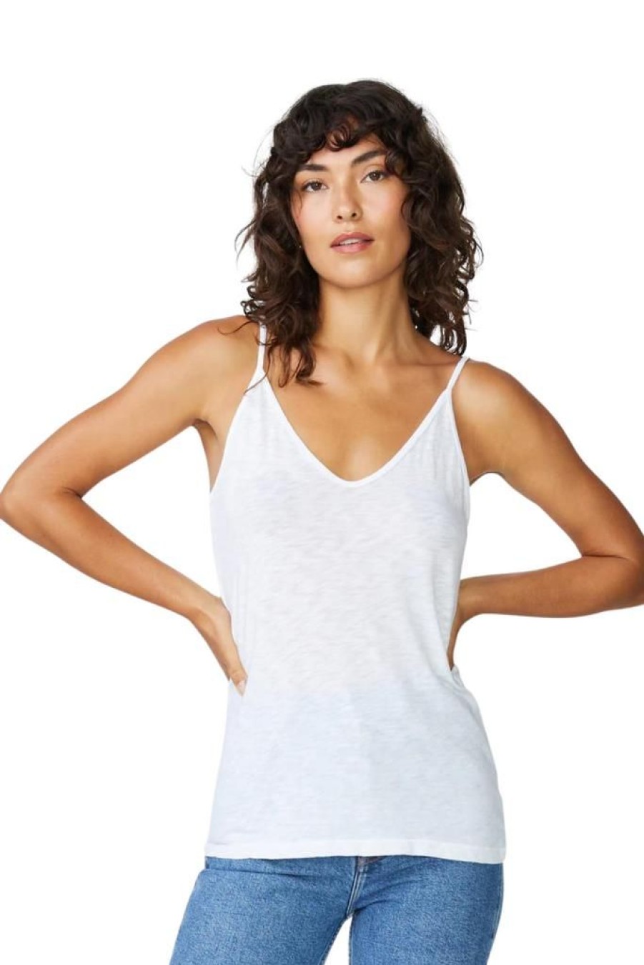 Props Stateside | Stateside Supima Slub Jersey V-Neck Cami