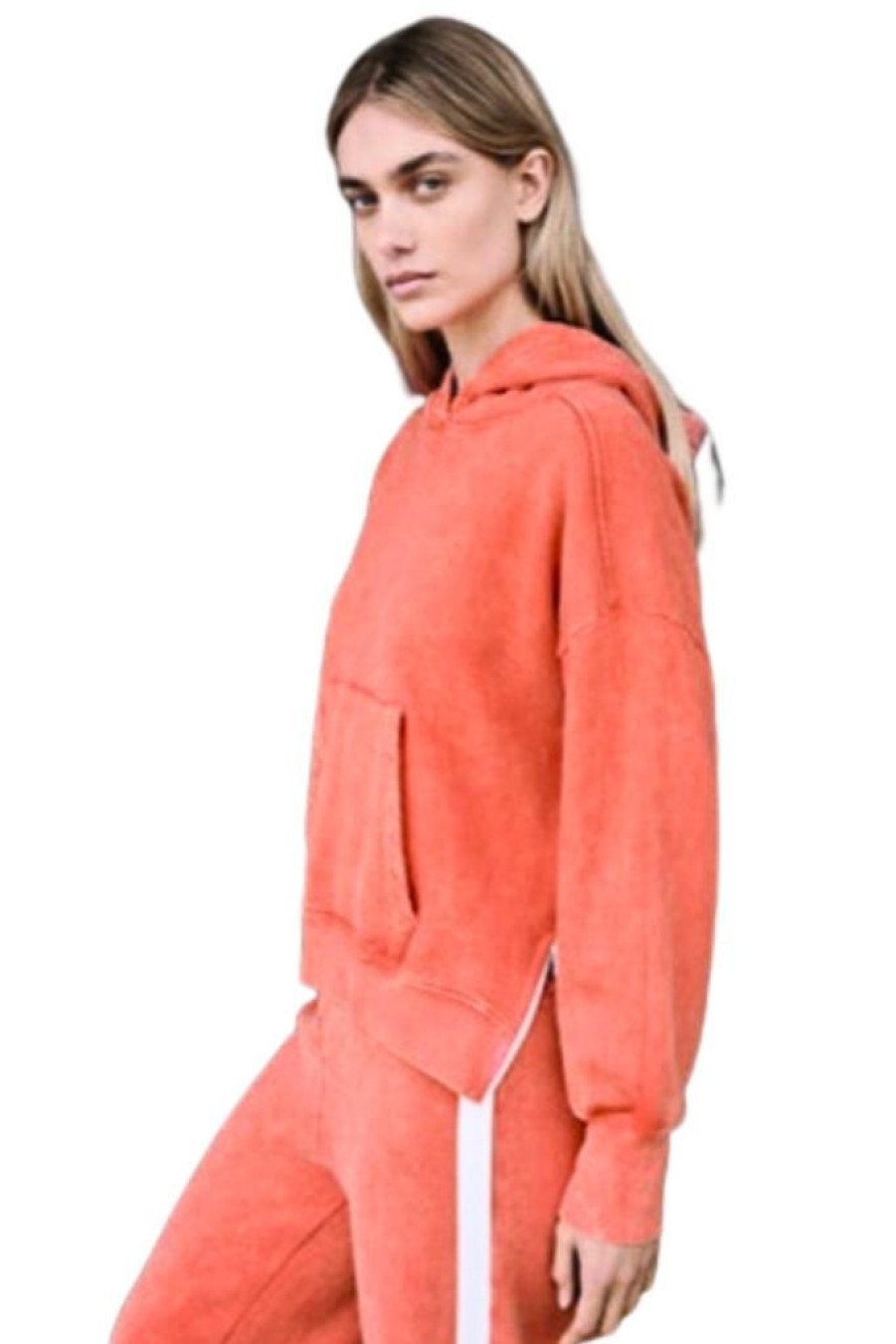 Women Sundry Clothing Sweats | Sundry Clothing Hoodie W/ Side Zip