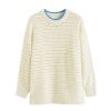 Women Chinti & Parker Casual | Chinti & Parker Crochet Stitch Sweater