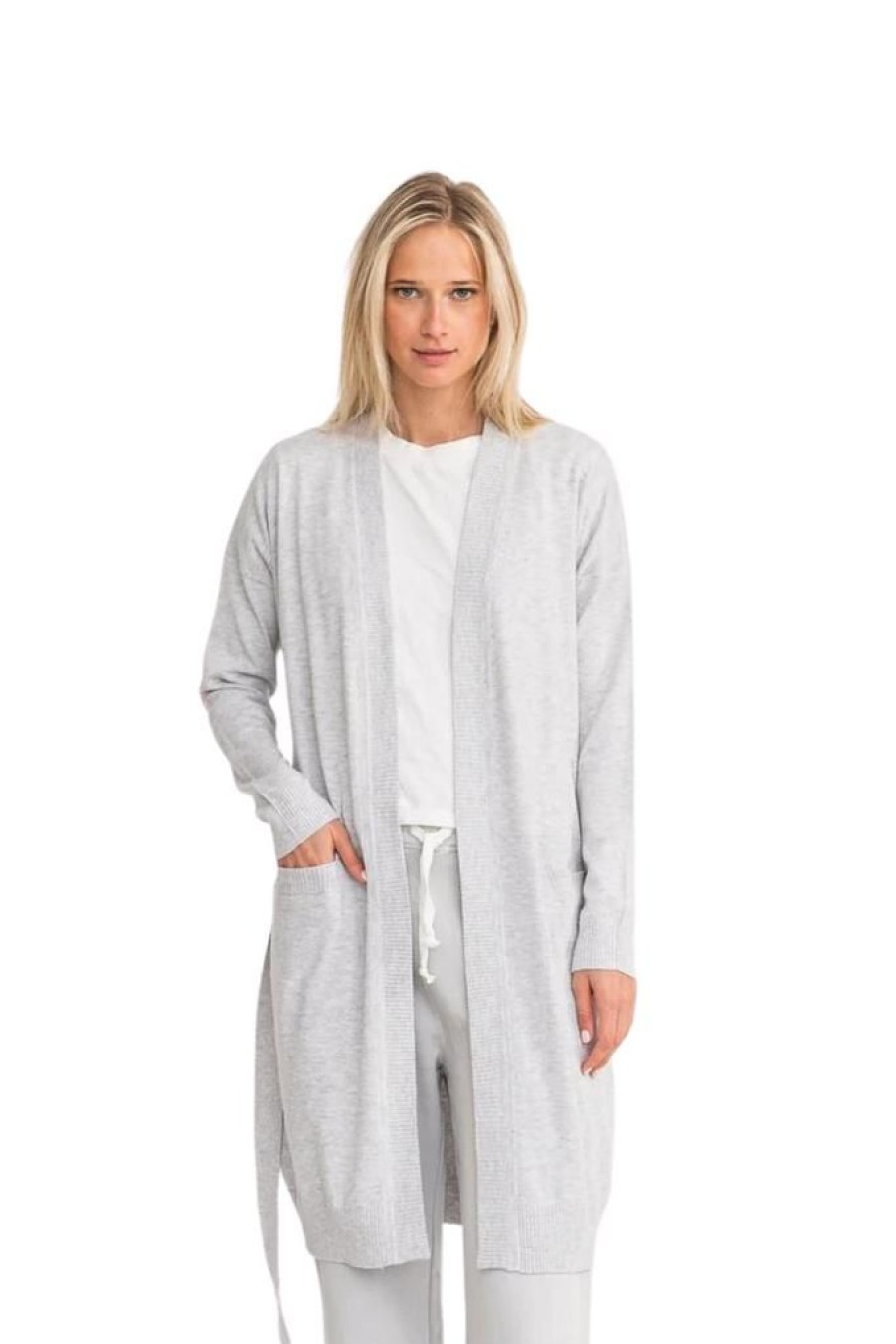 Women Kerri Rosenthal Sweaters | Kerri Rosenthal New London Duster Ride The Wave