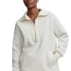 Women Varley Sweatshirts | Varley Wallace Half Zip Fleece