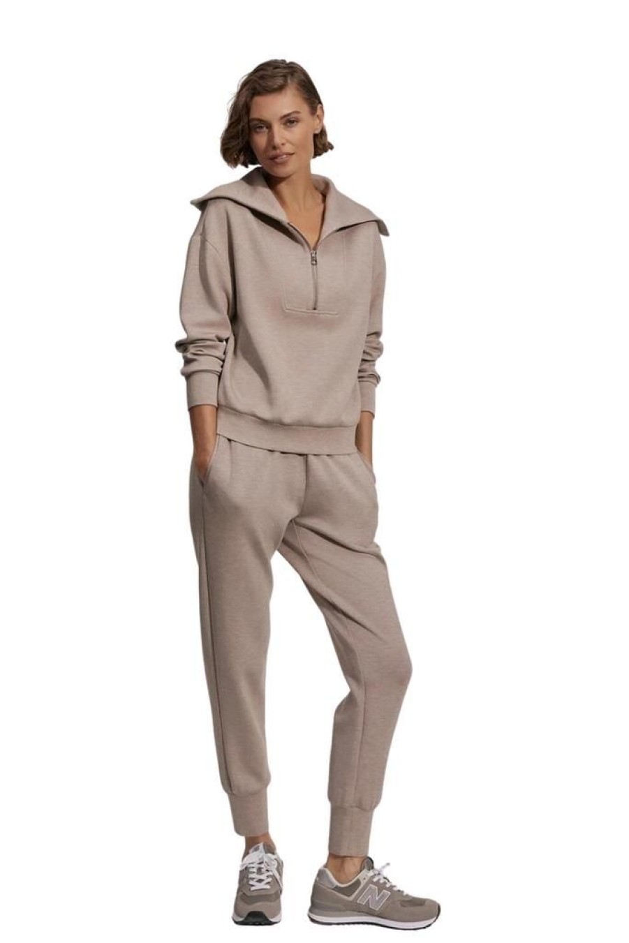 Women Varley Sweats | Varley The Slim Cuff Pant 25