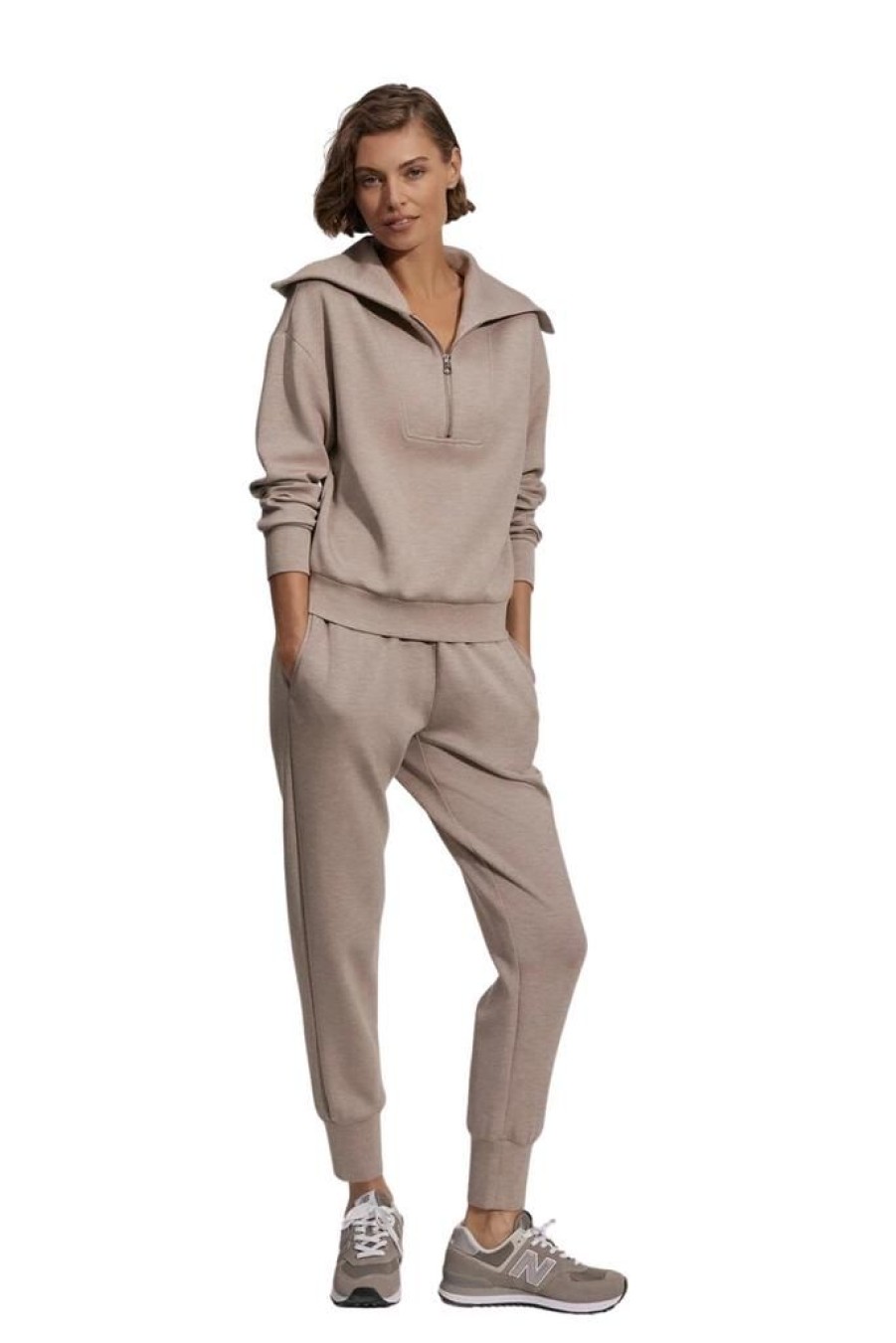 Women Varley Bottoms | Varley The Slim Cuff Pant 25