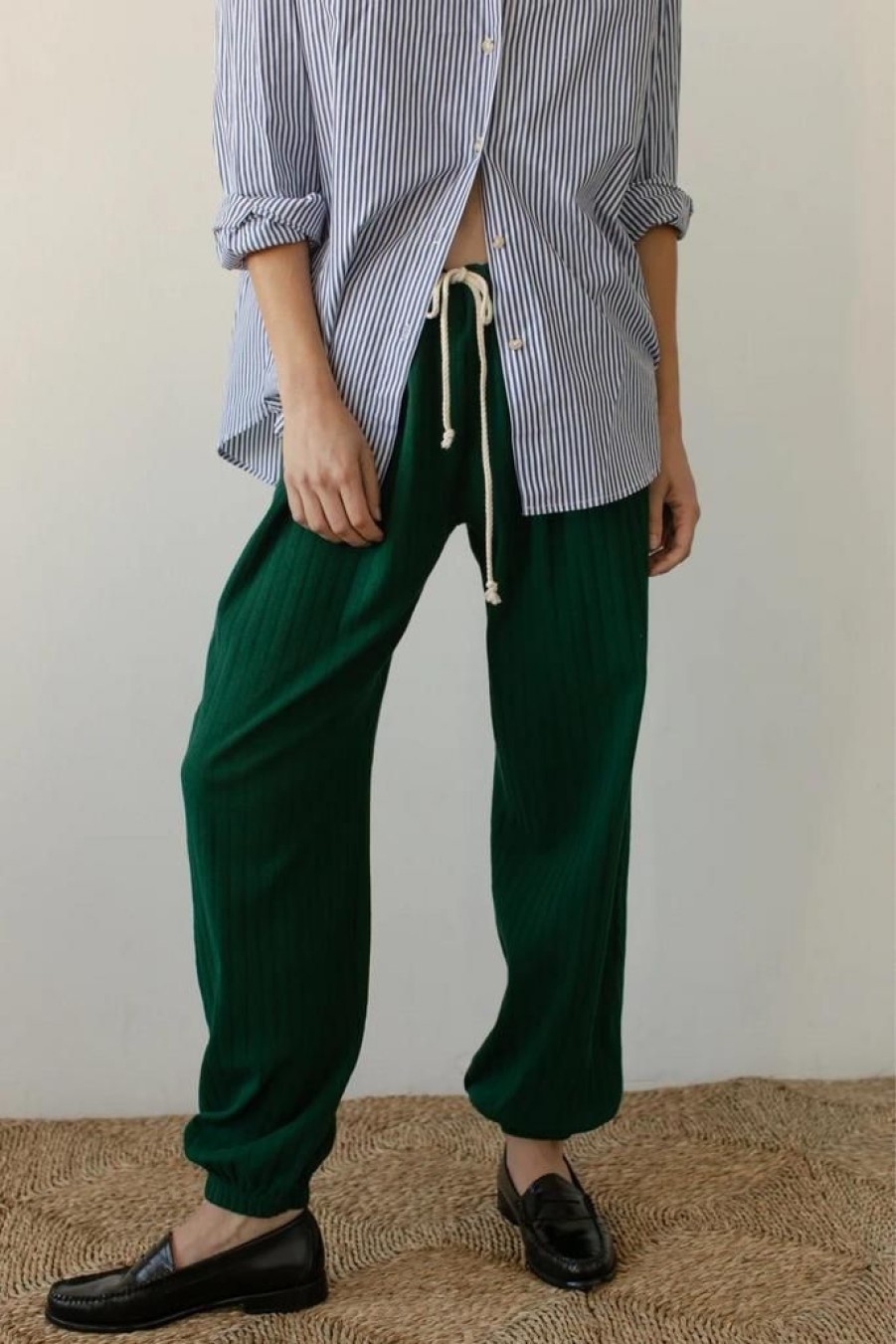 Women Donni Casual | Donni Pointelle Cinch Pant